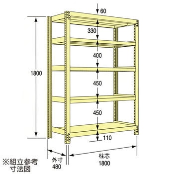 中量ラック(中量5Mタイプ) 瀬戸内スチール(原田鋼業)