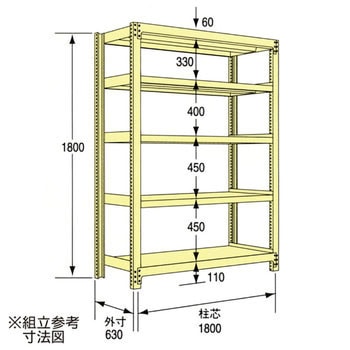 中量ラック(中量5Mタイプ) 瀬戸内スチール(原田鋼業)