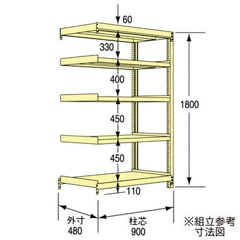 中量ラック(中量5Mタイプ) 瀬戸内スチール(原田鋼業)
