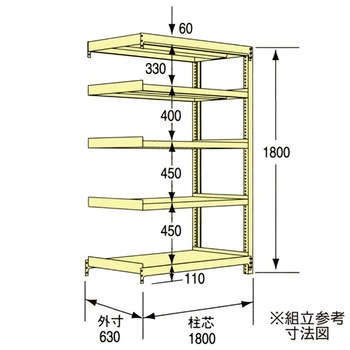 中量ラック(中量5Mタイプ) 瀬戸内スチール(原田鋼業)