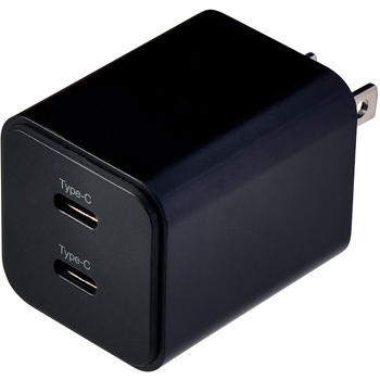 コンパクトUSBAD35W2P 黒 ELPA