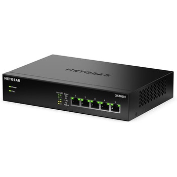 【期間限定特価】S305M マルチギガ10G 5ポート アンマネージスイッチ NETGEAR