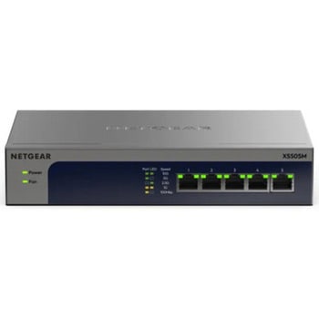 NETGEAR XS505M-200JPS XS505M マルチギガ10G 5ポート アンマネージスイッチ NETGEAR