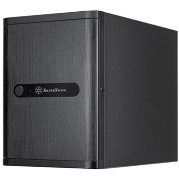 SilverStone 4基の U.2 NVMe/SATA/SAS SSD に対応した、Tri-Mode ホットスワップ対応 Mini-ITX 高性能 NAS シャーシ SILVER STONE(シルバーストーン)