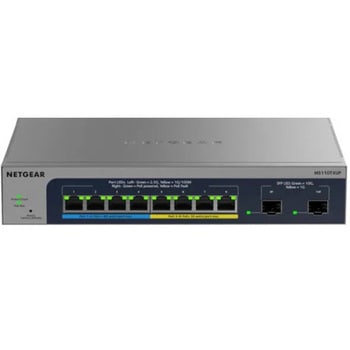 NETGEAR MS110TXUP PoE++ 2.5G x8 SFP+ x2 スマートクラウド NETGEAR