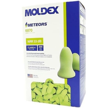 MOLDEX 使い捨て耳栓 6870 Meteors 200ペア(1小箱) Moldex(モルデックス)