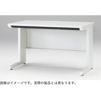 CZR TypeS 平机 L脚 浅型センター引出しなし W1200×D700<配送時組立サービス付> イトーキ