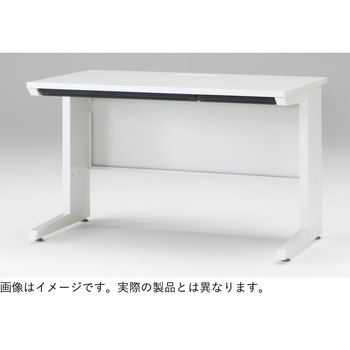 CZR TypeS 平机 L脚 浅型センター引出しなし W1200×D700<配送時組立サービス付> イトーキ