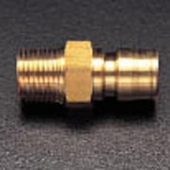 3/8インチ 中圧用オネジプラグ (シンチュウ エスコ