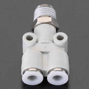 10mmX1/2PT[PT付]Y型ユニオン エスコ