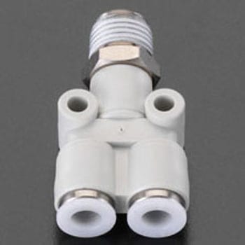 8mmX1/4PT[PT付]Y型ユニオン エスコ