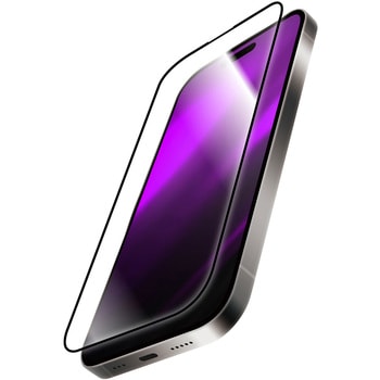 iPhone 16 Pro Max ガラスフィルム「GLASS PREMIUM FILM」全面保護 超強度・耐衝撃3倍 高透過 約95% LEPLUS NEXT