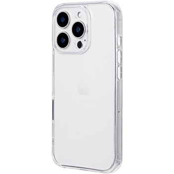 iPhone 16 Pro 耐傷・耐衝撃ハイブリッドケース 「UTILO Hybrid 精密設計」 クリア ストラップホール付 TPU LEPLUS NEXT