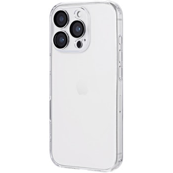 iPhone 16 Pro カメラレンズ保護ガラスハイブリッドケース 「UTILO All Cover Glass」 クリア 耐衝撃 TPU LEPLUS NEXT