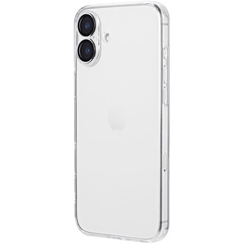 iPhone 16 Plus カメラレンズ保護ガラスハイブリッドケース 「UTILO All Cover Glass」 クリア 耐衝撃 TPU LEPLUS NEXT