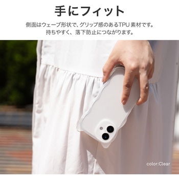 iPhone 16 猫耳・耐衝撃ハイブリッドケース 「nyamy」TPU LEPLUS NEXT