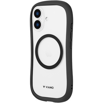 iPhone 16 高速充電対応・耐傷・耐衝撃ハイブリッドケース 「ViAMO charge」 ストラップホール付 TPU LEPLUS NEXT