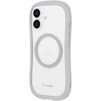 iPhone 16 高速充電対応・耐傷・耐衝撃ハイブリッドケース 「ViAMO charge」 ストラップホール付 TPU LEPLUS NEXT
