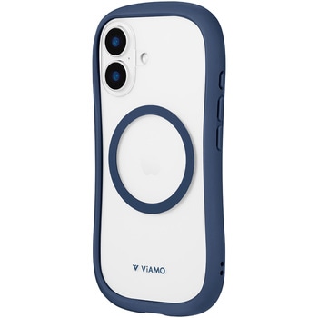 iPhone 16 高速充電対応・耐傷・耐衝撃ハイブリッドケース 「ViAMO charge」 ストラップホール付 TPU LEPLUS NEXT