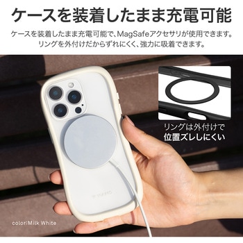 iPhone 16 Pro 高速充電対応・耐傷・耐衝撃ハイブリッドケース 「ViAMO charge」 ストラップホール付 TPU LEPLUS NEXT