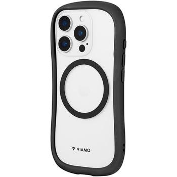 iPhone 16 Pro 高速充電対応・耐傷・耐衝撃ハイブリッドケース 「ViAMO charge」 ストラップホール付 TPU LEPLUS NEXT