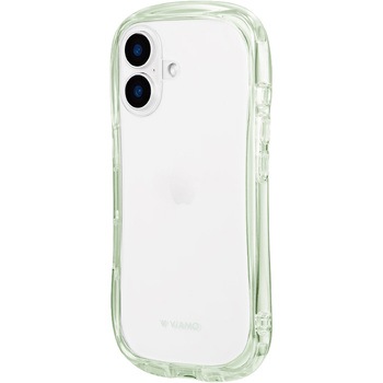 LN-IM24VMCRGR iPhone 16 ϏEϏՌnCubhP[X uViAMO crystalv Xgbvz[t TPU LEPLUS NEXT O[F   LN-IM24VMCRGR 03422006