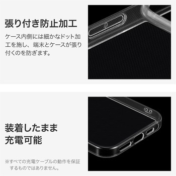 iPhone 16 Pro Max ソフトケース 「UTILO Soft」 クリア ストラップホール付 TPU LEPLUS NEXT