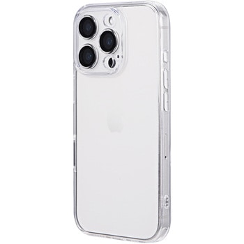 iPhone 16 Pro カメラレンズ保護ハイブリッドケース 「UTILO All Cover」 クリア 耐衝撃 TPU LEPLUS NEXT