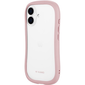 iPhone 16 耐傷・耐衝撃ハイブリッドケース 「ViAMO freely」 ストラップホール付 TPU LEPLUS NEXT