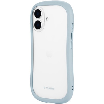 iPhone 16 耐傷・耐衝撃ハイブリッドケース 「ViAMO freely」 ストラップホール付 TPU LEPLUS NEXT