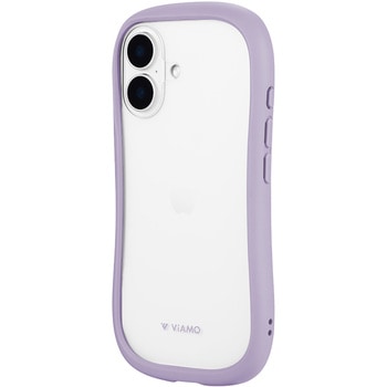 iPhone 16 耐傷・耐衝撃ハイブリッドケース 「ViAMO freely」 ストラップホール付 TPU LEPLUS NEXT