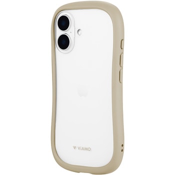 iPhone 16 耐傷・耐衝撃ハイブリッドケース 「ViAMO freely」 ストラップホール付 TPU LEPLUS NEXT