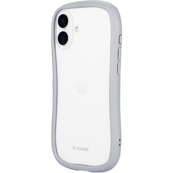iPhone 16 Plus 耐傷・耐衝撃ハイブリッドケース 「ViAMO freely」ストラップホール付 TPU LEPLUS NEXT