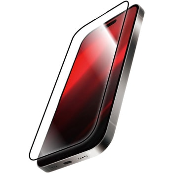 iPhone 16 ガラスフィルム「GLASS PREMIUM FILM」全面保護 超強度・耐衝撃3倍 超透明 LEPLUS NEXT