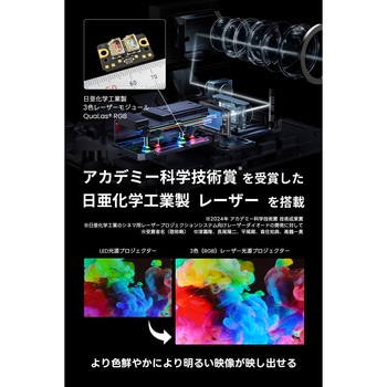 FHD3色レーザー搭載ジンバル一体型プロジェクター JMGO