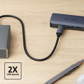 HyperDrive Next 4 Port USB-C ハブ HYPER