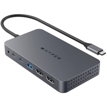 HyperDrive Next Dual 4K HDMI 7 Port USB-C ハブ HYPER