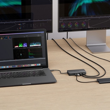 HyperDrive Next Dual 4K HDMI 7 Port USB-C ハブ HYPER