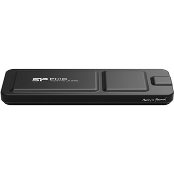 ポータブルスティックSSD 512GB ブラック USB-C USB 3.2 Gen 2 シリコンパワー(Silicon Power)