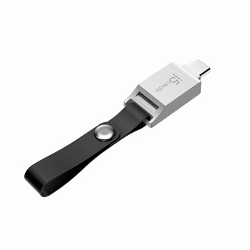 USB-C to microSD card reader for iPhone or any USB-C phones j5 create