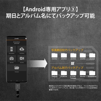 USB-C to microSD card reader for iPhone or any USB-C phones j5 create