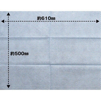 カウンタークロス 大判 薄手50P 500×610 MISM