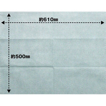 カウンタークロス 大判 薄手50P 500×610 MISM