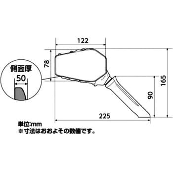 ゴーストミラー KITACO バイクカスタムパーツ 【通販モノタロウ】