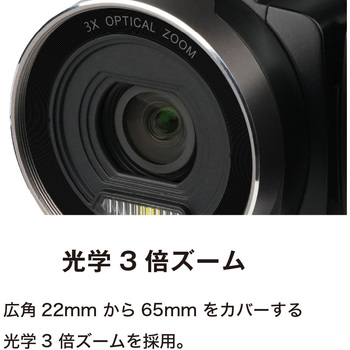 光学3倍ズーム 4Kビデオカメラ Kenko(ケンコートキナー)