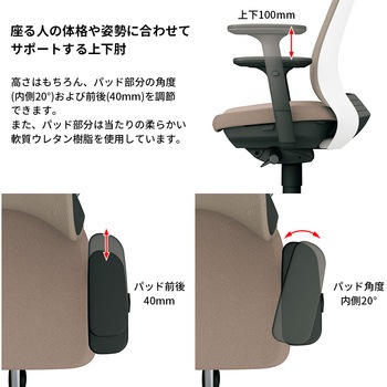 BeneS クッションタイプ 布張り バイカラーフレーム ローバック プラス(家具)