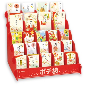 タカ　　5本お買い得セット！ 7-948 絵入りポチ袋23点セット 1セット(230冊) タカ印(ササガワ