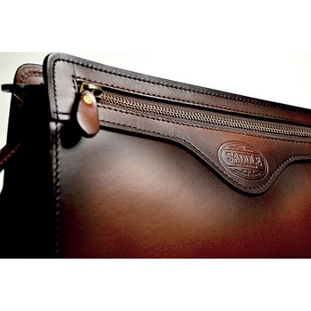 国産牛革三角セカンドポーチ 平野鞄