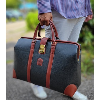 ボンディング口枠ダレスボストン(46cm) 平野鞄
