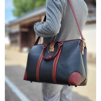 ボンディング口枠ダレスボストン(46cm) 平野鞄